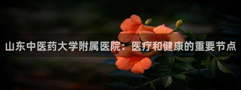 九游会软件：山东中医
